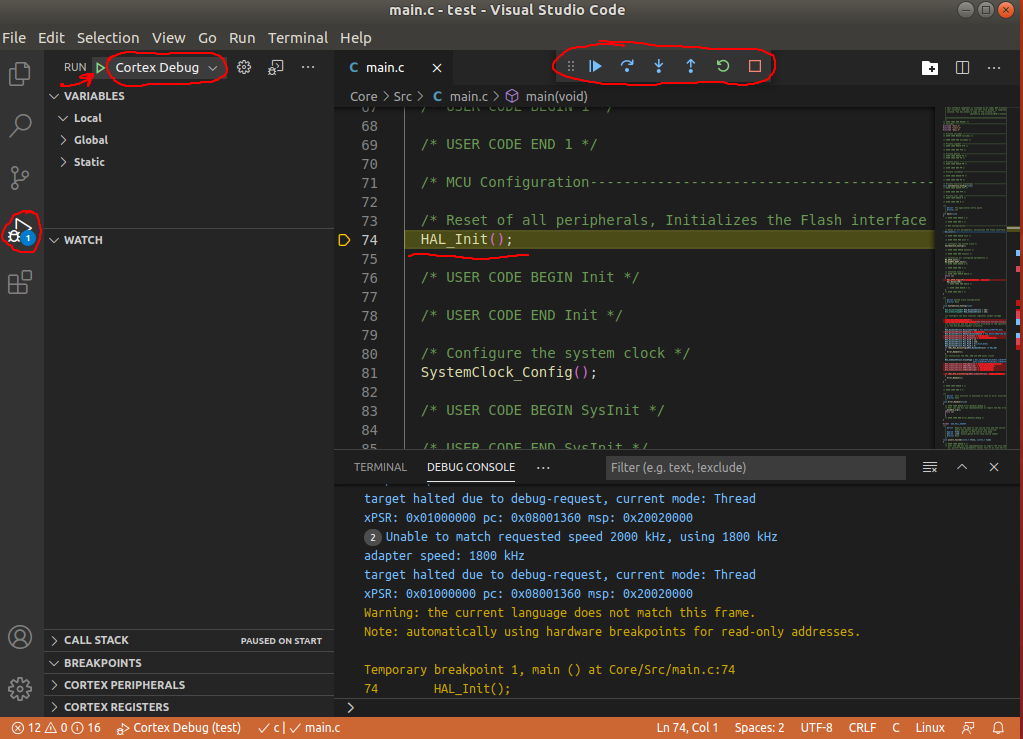 debug
